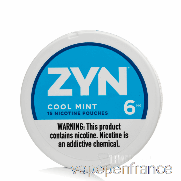Sachets De Nicotine Zyn - Stylo Vape Menthe Fraîche 6 Mg